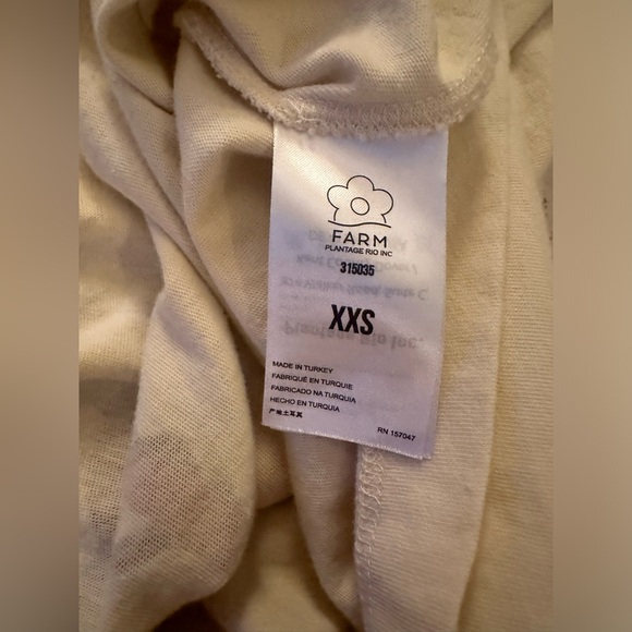 FARM Rio Cream Tropics Tee - Picture 8 of 10